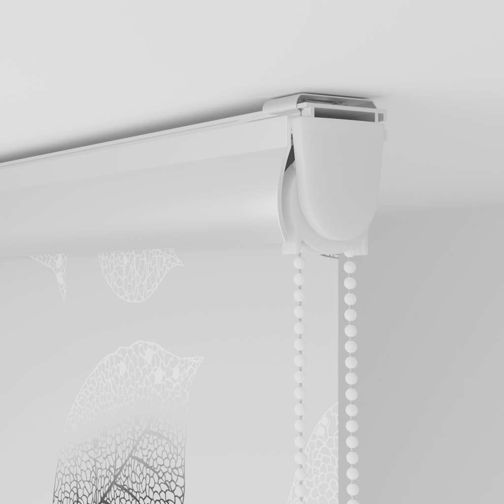 Shower Roller Blind with Cassette 60x240 cm Fabric Width 56 cm