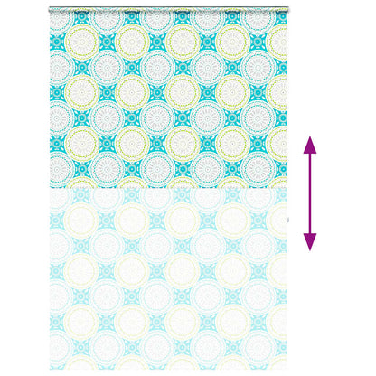 Shower Roller Blind with Cassette 160x240 cm Fabric Width 156 cm