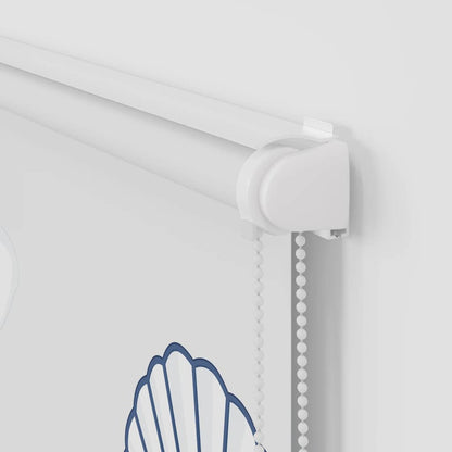 Shower Roller Blind with Cassette 130x240 cm Fabric Width 126 cm