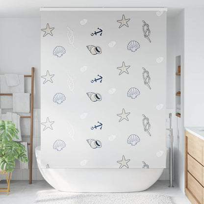 Shower Roller Blind with Cassette 160x240 cm Fabric Width 156 cm