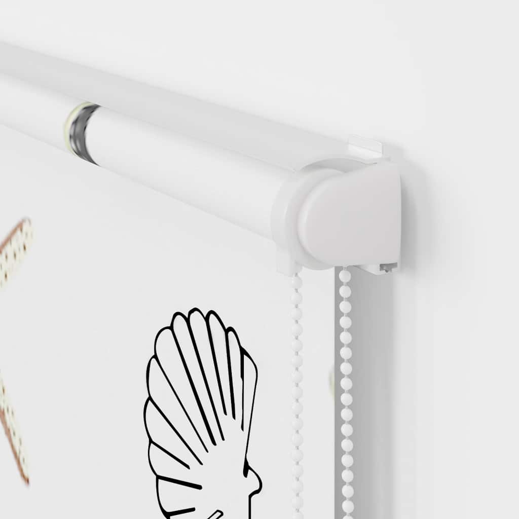 Shower Roller Blind with Cassette 110x240 cm Fabric Width 106 cm