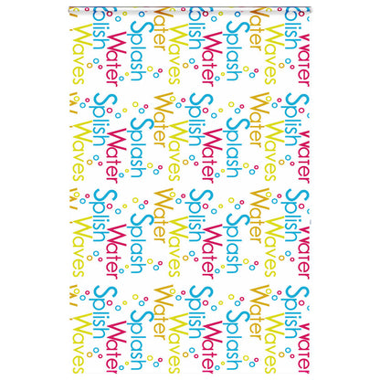 Shower Roller Blind with Cassette 150x240 cm Fabric Width 146 cm