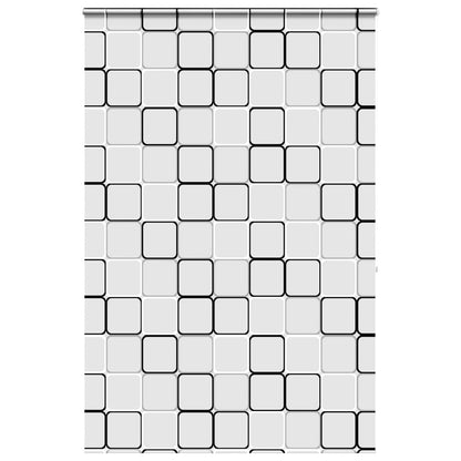 Shower Roller Blind with Cassette 160x240 cm Fabric Width 156 cm