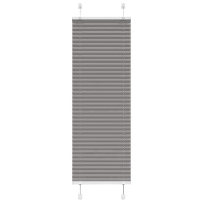 Pleated Blind Anthracite 40x150 cm Fabric Width 39.4 cm Polyester