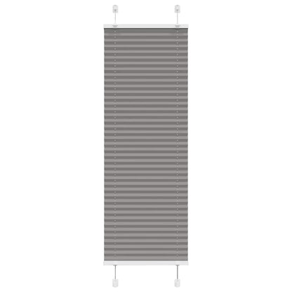 Pleated Blind Anthracite 45x150 cm Fabric Width 44.4 cm Polyester