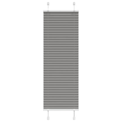 Pleated Blind Anthracite 50x150 cm Fabric Width 49.4 cm Polyester