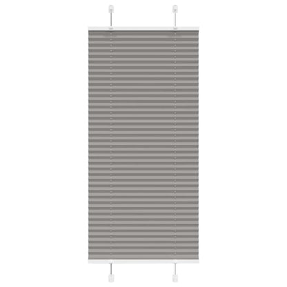 Pleated Blind Anthracite 60x150 cm Fabric Width 59.4 cm Polyester