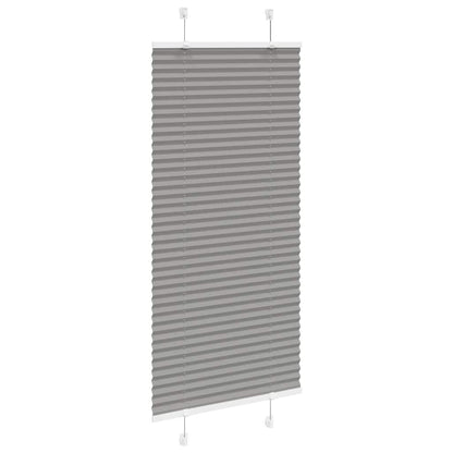 Pleated Blind Anthracite 65x150 cm Fabric Width 64.4 cm Polyester