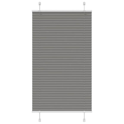Pleated Blind Anthracite 70x150 cm Fabric Width 69.4 cm Polyester