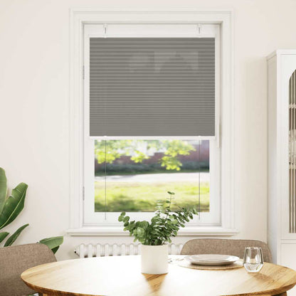 Pleated Blind Anthracite 75x150 cm Fabric Width 74.4 cm Polyester