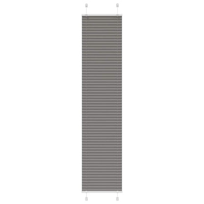 Pleated Blind Anthracite 40x200 cm Fabric Width 39.4 cm Polyester