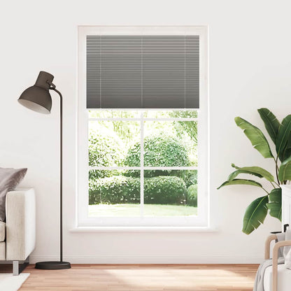 Pleated Blind Anthracite 115x200 cm Fabric Width 114.4 cm Polyester