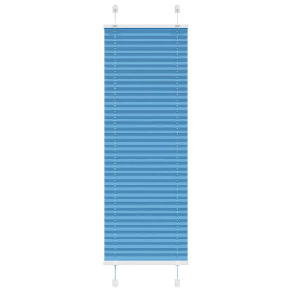 Pleated Blind Blue 40x150 cm Fabric Width 39.4 cm Polyester