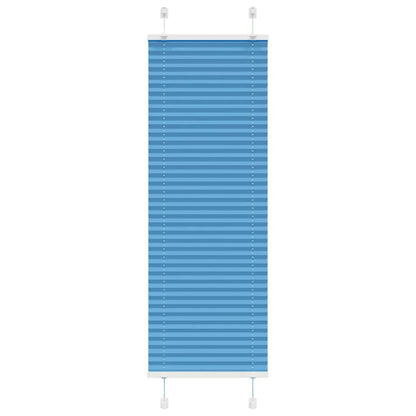 Pleated Blind Blue 45x150 cm Fabric Width 44.4 cm Polyester