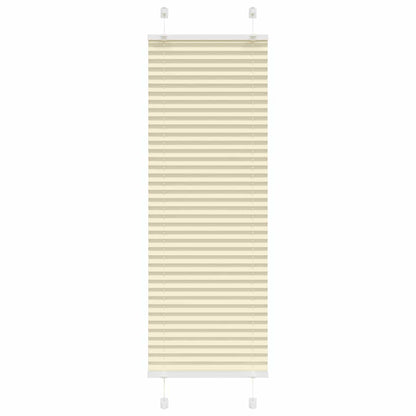Pleated Blind Cream 40x100 cm Fabric Width 39.4 cm Polyester