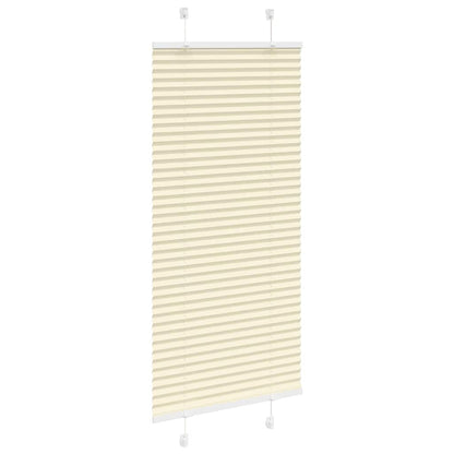 Pleated Blind Cream 55x100 cm Fabric Width 54.4 cm Polyester