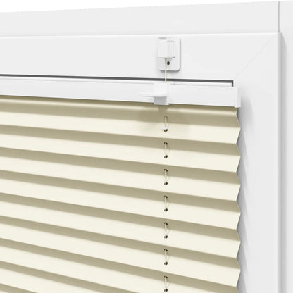 Pleated Blind Cream 55x100 cm Fabric Width 54.4 cm Polyester