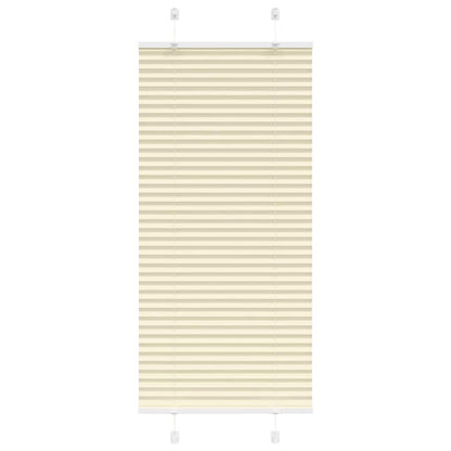 Pleated Blind Cream 65x100 cm Fabric Width 64.4 cm Polyester