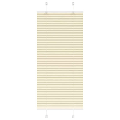 Pleated Blind Cream 60x150 cm Fabric Width 59.4 cm Polyester