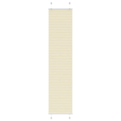 Pleated Blind Cream 45x200 cm Fabric Width 44.4 cm Polyester