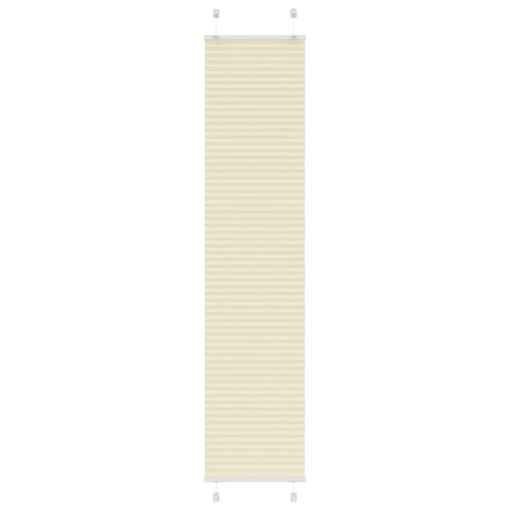 Pleated Blind Cream 50x200 cm Fabric Width 49.4 cm Polyester