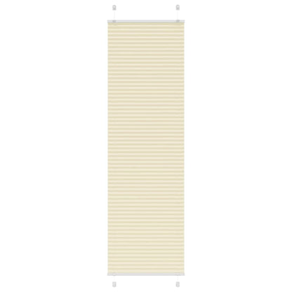 Pleated Blind Cream 60x200 cm Fabric Width 59.4 cm Polyester