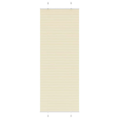 Pleated Blind Cream 80x200 cm Fabric Width 79.4 cm Polyester