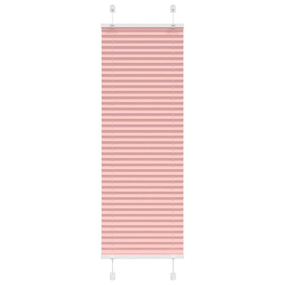 Pleated Blind Pink 50x150 cm Fabric Width 49.4 cm Polyester