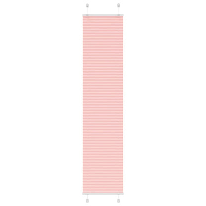 Pleated Blind Pink 40x200 cm Fabric Width 39.4 cm Polyester