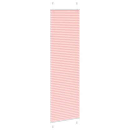 Pleated Blind Pink 55x200 cm Fabric Width 54.4 cm Polyester