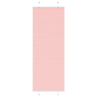 Pleated Blind Pink 70x200 cm Fabric Width 69.4 cm Polyester