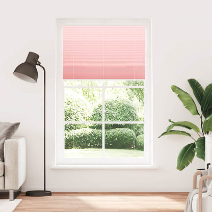 Pleated Blind Pink 115x200 cm Fabric Width 114.4 cm Polyester