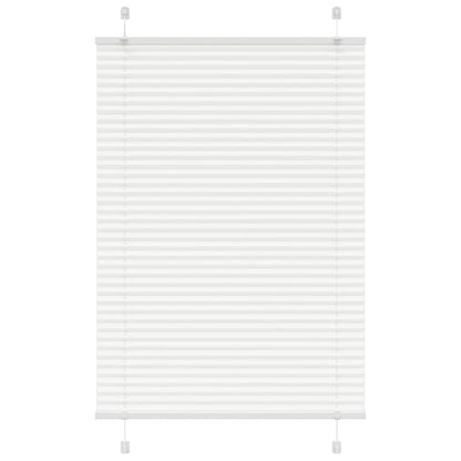Pleated Blind White 90x150 cm Fabric Width 89.4 cm Polyester