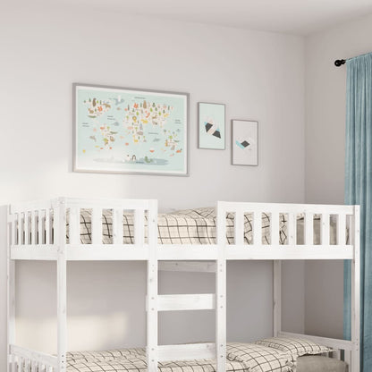 Children's Bed without Mattress White 90x190 cm Solid Wood Pine