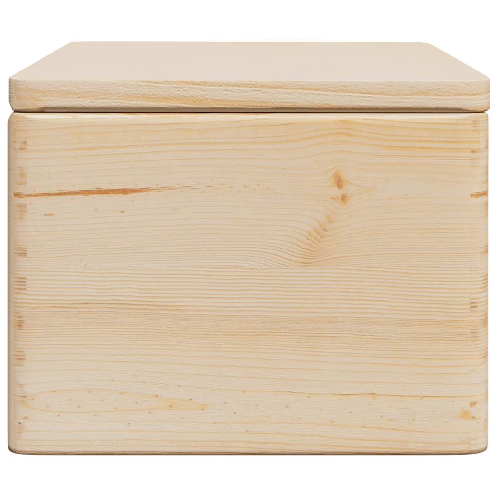 Wooden Box with Lid 40x30x23 cm Solid Wood Pine