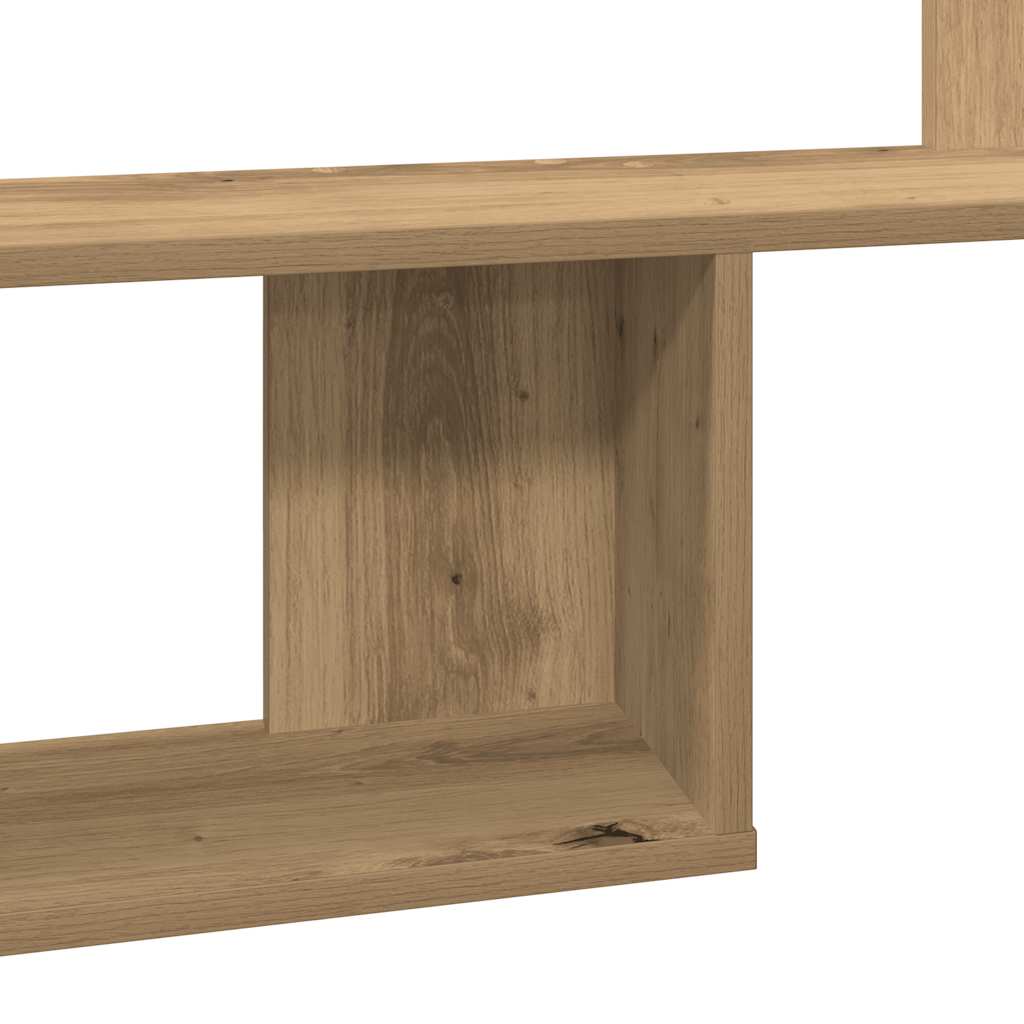 Wall Shelf Artisian Oak 100x15x70 cm Engineered Wood