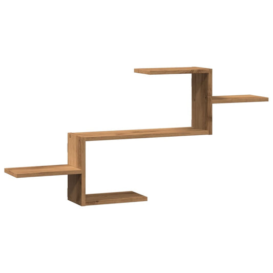 Wall Shelf Artisian Oak 104x15x49 cm Engineered Wood