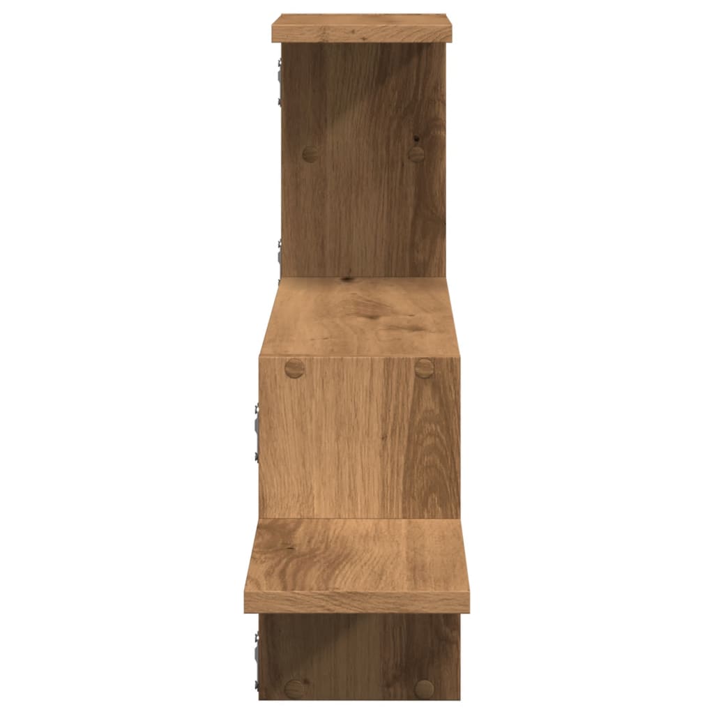 Wall Shelf Artisian Oak 104x15x49 cm Engineered Wood