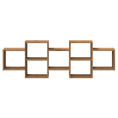 Wall Shelf Artisian Oak 129x18x42 cm Engineered Wood