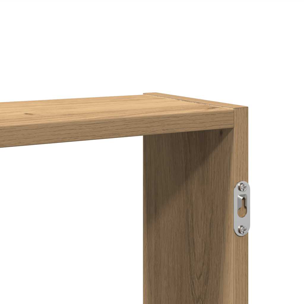 Wall Shelf Artisian Oak 99x15x60 cm Engineered Wood