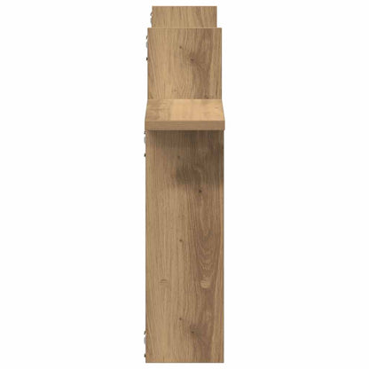 Wall Shelves 2 pcs Artisian Oak 50x12x50 cm Engineered Wood