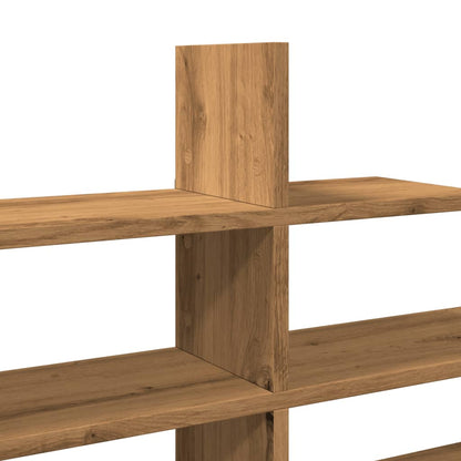 Wall Shelf Artisian Oak 124.5x18x60.5 cm Engineered Wood