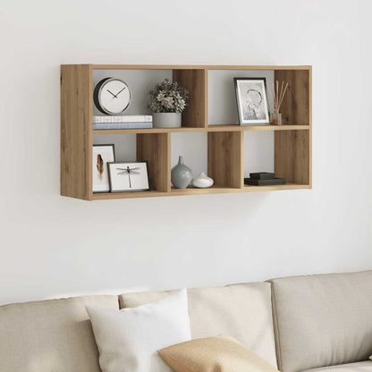 Wall Shelf Artisian Oak 100x25x50 cm Engineered Wood