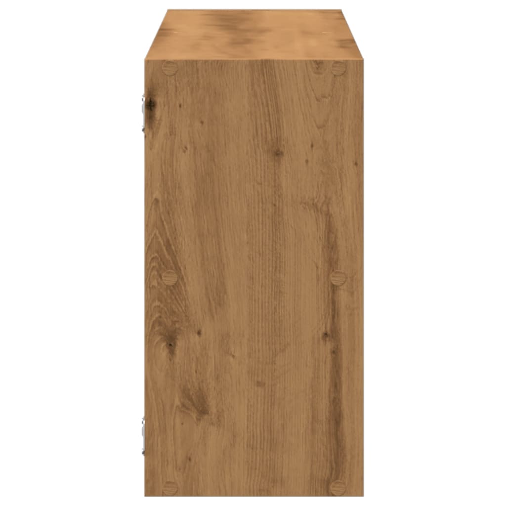 Wall Shelf Artisian Oak 100x25x50 cm Engineered Wood