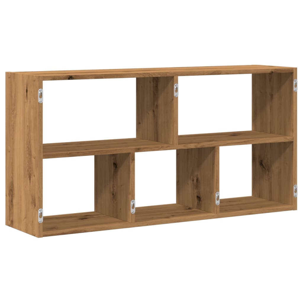 Wall Shelf Artisian Oak 100x25x50 cm Engineered Wood