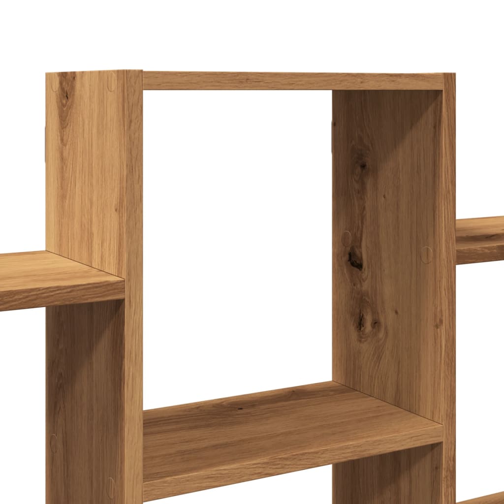 Wall Shelf Artisian Oak 159x18x66 cm Engineered Wood
