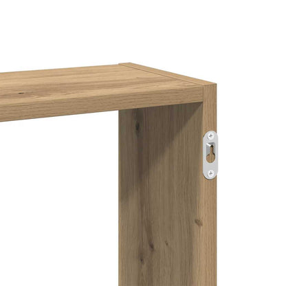 Wall Shelf Artisian Oak 159x18x66 cm Engineered Wood
