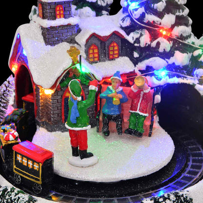 Christmas Tabletop Multicolour 16 x 16 x 19 cm Resin