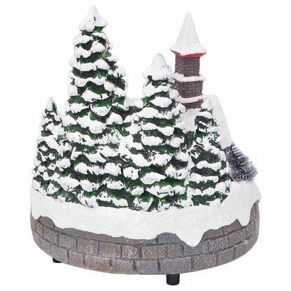 Christmas Tabletop Multicolour 16 x 16 x 19 cm Resin