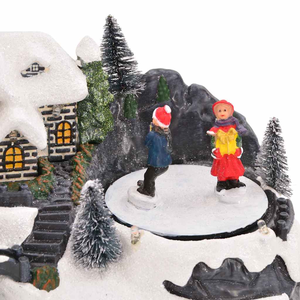 Christmas Tabletop Multicolour 16 x 11.5 x 13 cm Plastic